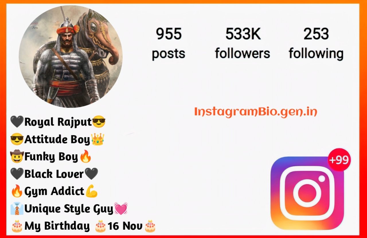 Rajput Bio For Instagram Rajput Bio For Instagram
