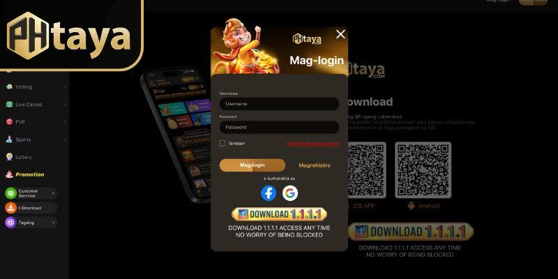 PHTaya16 registration login instructions